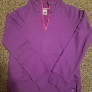 New Balance Pink and Purple Large Sweatshi…